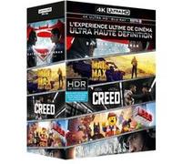 Coffret 4k Ultra Hd : Batman V Superman + Mad Max : Fury Road + Creed + San Andreas + La Grande Aventure Lego - 4k Ultra Hd + Blu-Ray + Digital Ultraviolet