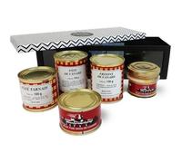 Coffret découverte de Produits Régionaux dont 2 Blocs de Foie Gras - Jolie présentation coffret vitrine - 5 produits gourmands