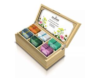 Coffret Découverte en Bambou Thés et Infusions Bio Pukka 6 variétés - 42 sachets