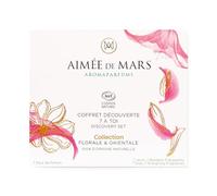 AIMEE DE MARS - 7 A TOI - coffret découverte Collection florale et orientale : 100% Naturelle 7 * 1,5ml Certifié cosmos natural