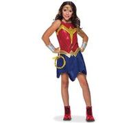 Rubies - Panoplie Wonder Woman 1984 + lasso lumineux - DC Comics, enfant, 155158S, Taille S 3 à 4 ans