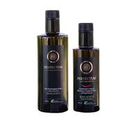Coffret dégustation Canalotto Farm - Huile d’olive vierge extra 500 ml + Huile au piment 250 ml - Assaisonnement piquant sicilien - 2 bouteilles