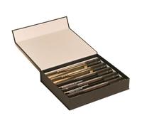 Coffret dégustation vins incontournables - 5 flacons 10 cl (3 rouges, 2 blancs) - Sélection France - Bordeaux, Bourgogne, Alsace, Languedoc et Côtes-du-Rhône - Coffret cadeau élégant