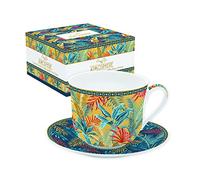 COFFRET DEJEUNER 40CL EN PORCELAINE FINE