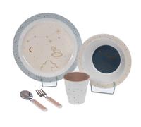 Coffret déjeuner 5 marcel bleu TU