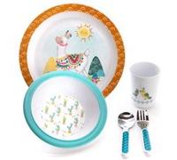 Coffret déjeuner 5 pièces Alma - Amadeus - Orange - Résine Orange G