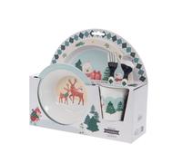 Coffret déjeuner 5 pièces hiver patinoir