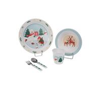 Coffret déjeuner 5 pièces hiver patinoir