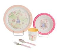 Coffret déjeuner 5 pièces Ombeline - Amadeus - Rose - Plastique Rose G