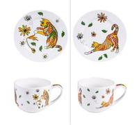 Coffret déjeuner Felis 47 cl - Trend'up - Décoré - Porcelaine