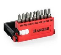 Coffret d'embouts de vissage 10 pièces - HANGER - 250014 Noir G