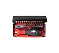 Wiha 34686 Jeu d'embouts 32 pièces vis à fente, cruciforme Phillips, vis Pozidriv, 6 pans intérieurs, TORX® intérieur