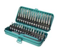 Wolfcraft Coffret d'embouts de vissage 1386000 – embouts 25 et 50 mm, tournevis à main, 31 pièces