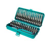 wolfcraft 1386000 Coffret d'embouts de Vissage - Embouts de 25 et 50 mm - Tournevis à Main inclus - 31 pièces