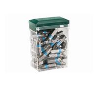 Coffret d'embouts - Metabo - 626711000 - Acier chrome vanadium - 25 pièces - Mixte