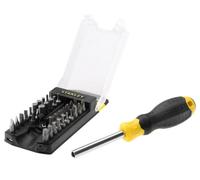 Coffret d'embouts Stanley avec organiseur et tournevis, 34 pièces STHT0-70885
