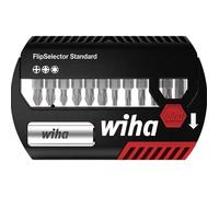 Coffret d'embouts WIHA Flipselector Standard mixte 13 pcs + Porte embout universel + attache ceinture - 39060