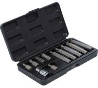 Coffret d'embouts XZN 3/8" denture multiple longs courts M5-6-8-10-12 Spline