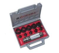 Coffret d'emporte-pièces BOEHM 11 outils de capacité de 3 - 20 mm - JLB320CM