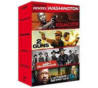 Coffret Denzel Washington - DVD - Equalizer/2 Guns/Les Sept Mercenaires/L'Attaque du métro 123