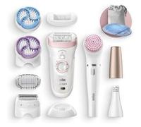 Coffret d'épilation Braun Silk-épil Beauty Set 9 9-975 Blanc et Rose Blanc et rose G