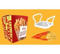 Des Frites ! Des Frites ! Des Frites ! - Coffret Avec 1 Accessoire Pour Découper Vos Frites, 10 Sachets De Présentation Et 1 Livre De Recettes