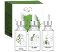 Coffret D'Essences Faciales Huile RafraîChissante éQuilibrante, Hydratation, Antirides, Anti-âGe, Essence Pour RéTréCir Les Pores (1)