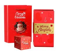Coffret d'explosion - 20pcs rebondissants boîtes de Noël - argent argent pour les enfants adultes boîtes de Noël
