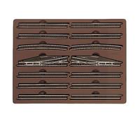 Coffret d'extension E de rails avec aiguillages-Z 1/220-MARKLIN 8190