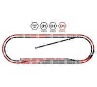 Coffret d'Extension Start-Set D1 - FLEISCHMANN 919012 - N 1/160