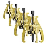 Coffret D'extracteurs D'engrenages 4 Pièces à 2 Ou 3 Griffes, Outil De Démontage De 3", 4", 6", 8", Outil De Démontage De Volants Et De Roulements, Pour Roulements Et Volants(Size:3", 4", 6", 8")
