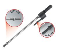 Coffret d'extracteurs d'injecteurs pour burineur pneumatique 10 pcs KS TOOLS - 152.1450