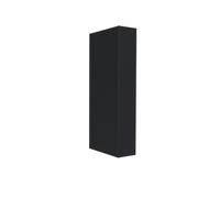 Coffret d'habillage - ATOLE - 13 modules - Acier noir - H. utile : 730 mm - Fabrication française