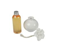 Coffret diffuseur et fleur en céramique "Essentiel" - Vanille - 100 ml