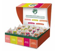 Coffret d'Infusions Fruitées Éléphant 5 variétés - 50 sachets pyramides