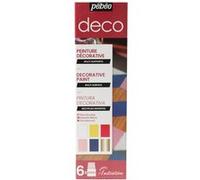 Coffret d'initiation Pébéo - Peinture décorative - 6 x 20 ml Multicolore G