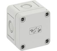 Coffret d'installation Spelsberg TK PC 77-6-M 12740101 gris clair 65 x 65 x 57 Polystyrène, Polycarbonate, Polyuréthane