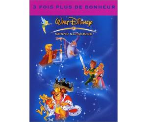 Coffret Disney 3 DVD : Merlin l'enchanteur / Taram et le chaudron magique / L'apprentie sorcière