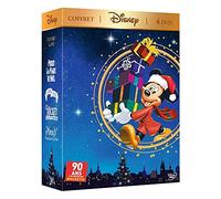 Coffret Disney 4 DVD : Mickey et la Magie Calendrier Deux Fois Noël