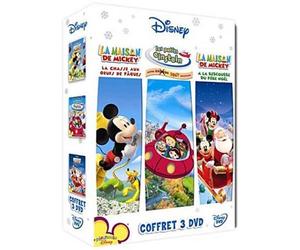 Coffret Disney Channel-La Maison de Mickey : A la rescousse du Père Noël & La Chasse aux Oeufs de Pâques + Les Petits Einsteins : Notre Grande Super Aventure