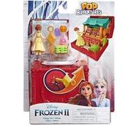 Coffret disney pop adventures : la reine des neiges : la boutique d'anna - mini coffret et poupée princesse - accessoires