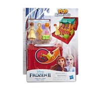 Coffret Disney Pop Adventures : La Reine Des Neiges : La Boutique D'anna - Mini Coffret Et Poupée Princesse - Accessoires