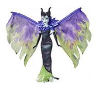 Coffret disney : poupee maléfique 30 cm - set poupée mannequin princesse les villains + 1 carte animaux - collector