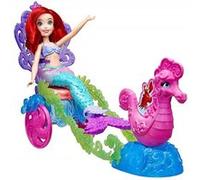 Coffret disney princesse : ariel la petite sirene avec son hippo-carrosse G