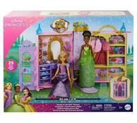 Coffret Disney Princesse Grand Dressing Transportable De 61 Cm + 25 Accessoires - Set Jouet Fille + 1 Carte Tigre