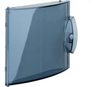 Coffret distribution - HAGER - GD104 - Porte transparente - Bleu - Gamme GAMMA