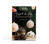 Coffret DIY 4 Boules de Noël en céramique