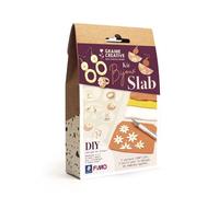 Coffret DIY bijoux fleuris en pâte polymère Multicolore