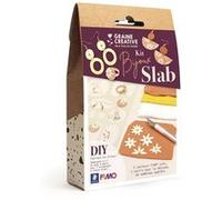 Coffret DIY bijoux fleuris en pâte polymère Multicolore