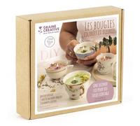 Graine créative – Kit DIY Bougies – Colorées et fleuries